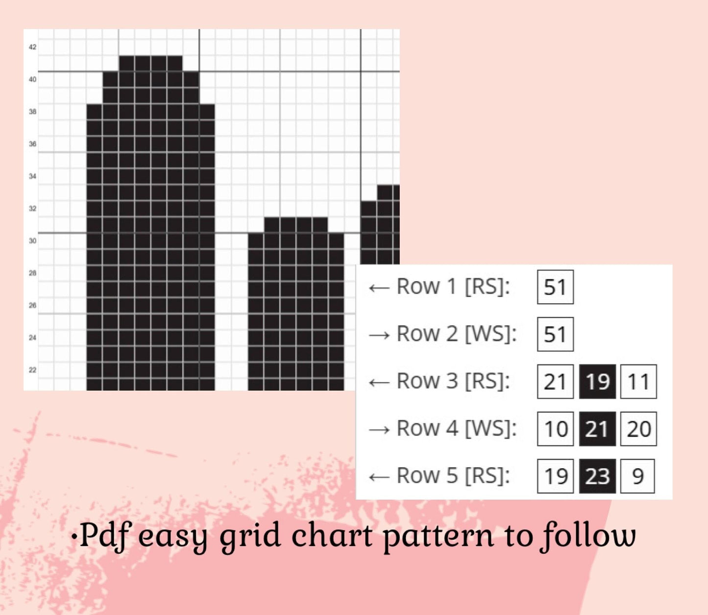 ASL Love art | PDF Crochet Pattern