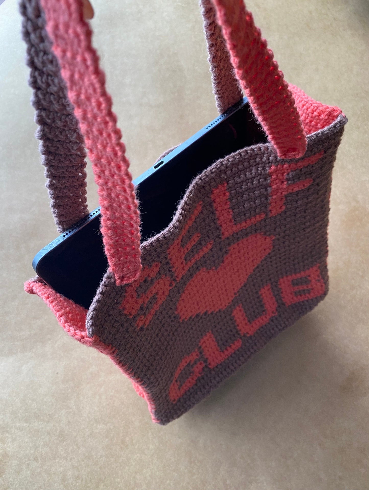 Self-love club bag | PDF Crochet Pattern